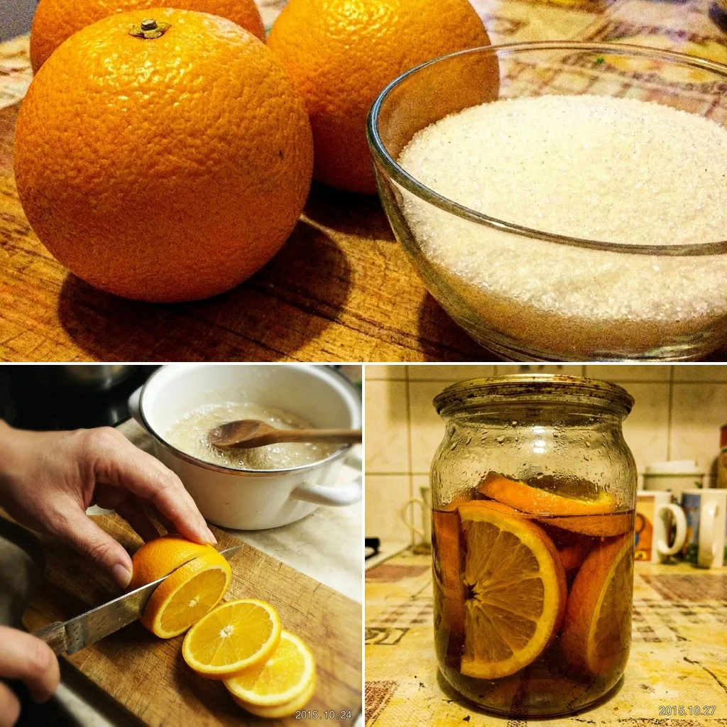 🥃 АПЕЛЬСИНЫ В СИРОПЕ