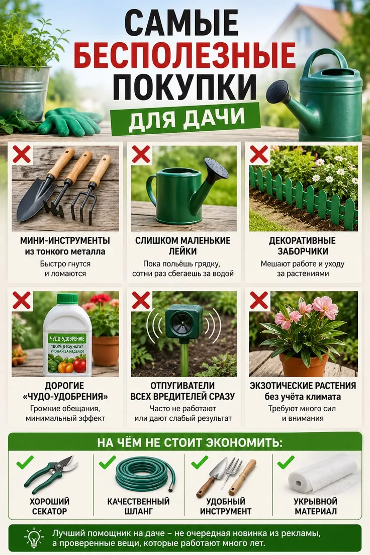 Что купить осенью для дачи: 5 категорий, на которых можно сэкономить до 50%