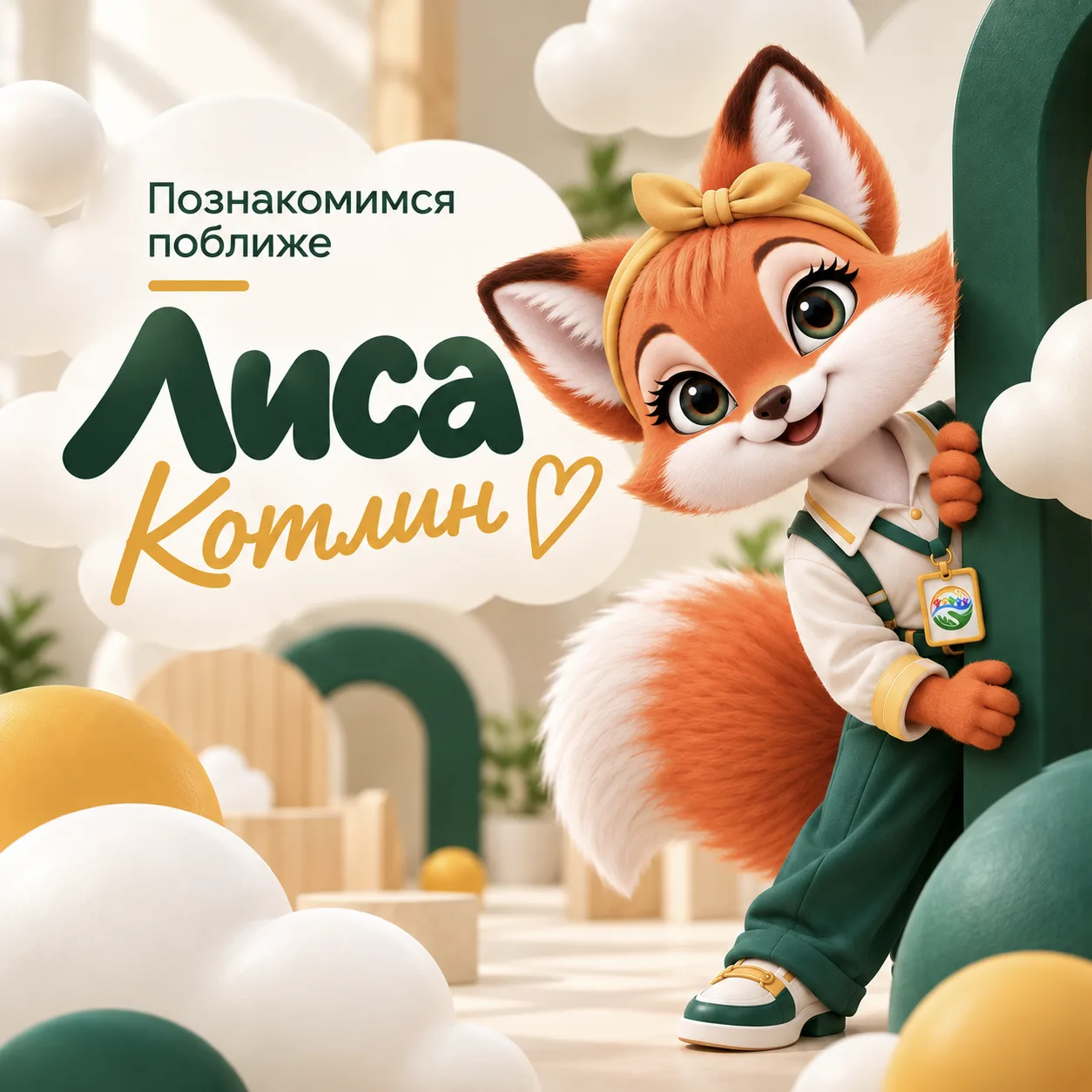 Пора познакомиться поближе 🦊