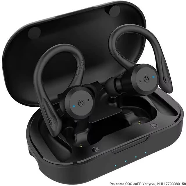 Беспроводные водонепроницаемые наушники Bluetooth TWS IPX7 Sport