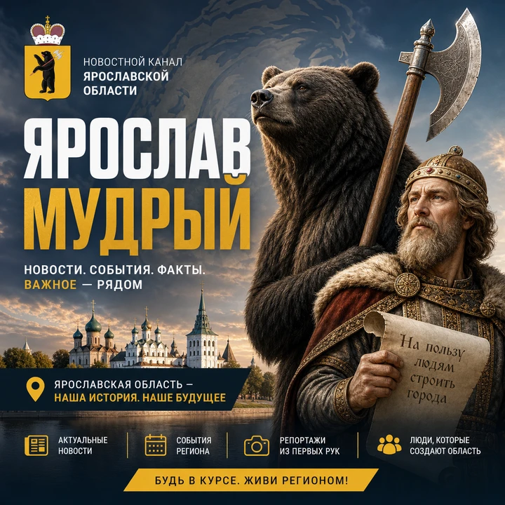 Нашли канал «Ярослав Мудрый» о Ярославле и области — рекомендуем заглянуть.