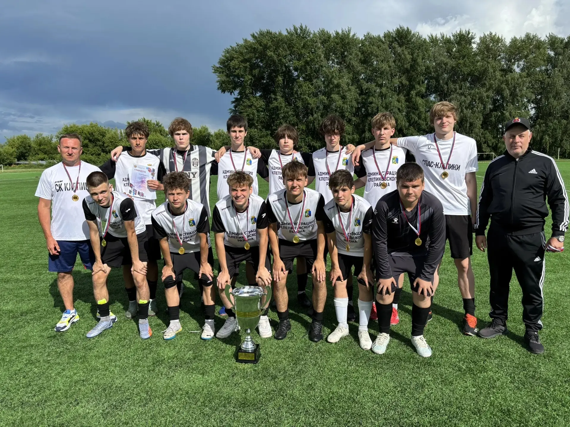⚽Вчера в Ряжске прошел финальный областной этап Всероссийских соревнований "Кожаный мяч" в дивизионе