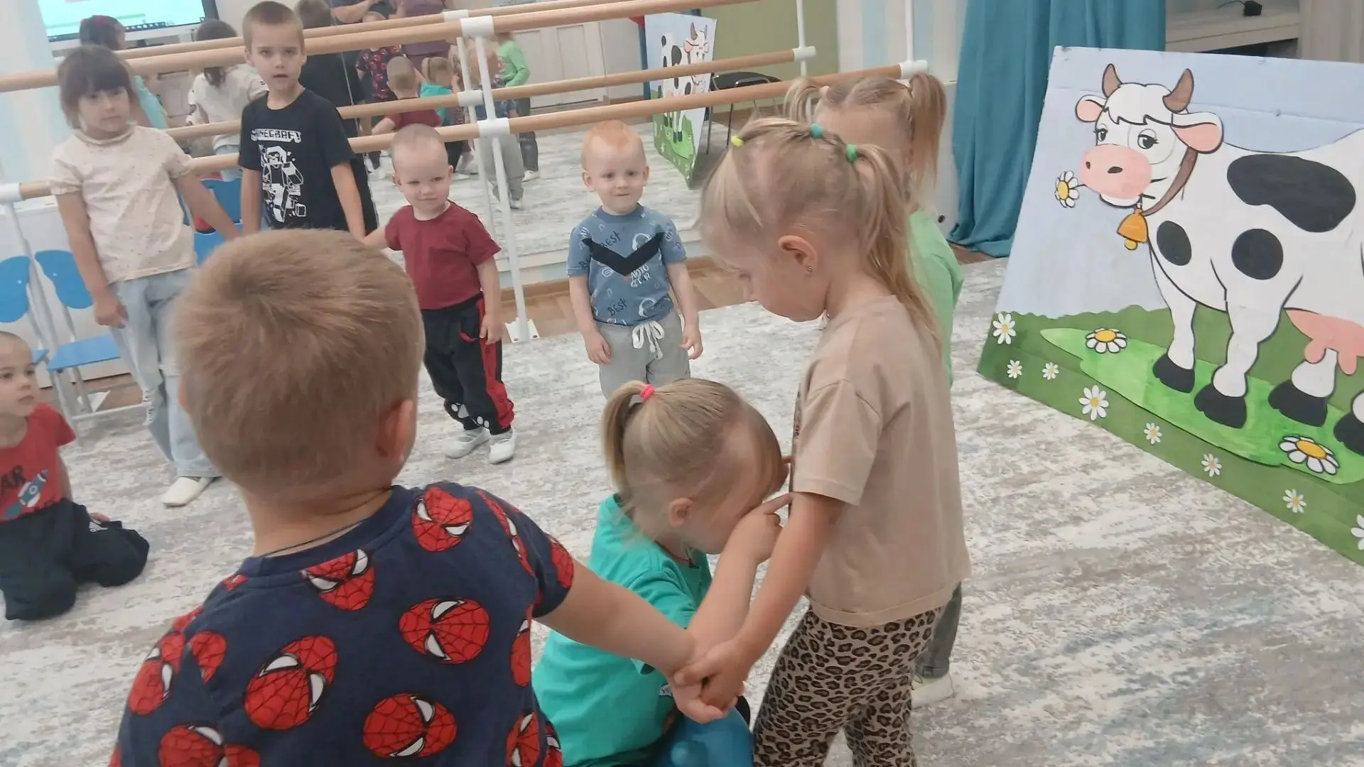 25 июля в детском саду отметили Международный день коровы.