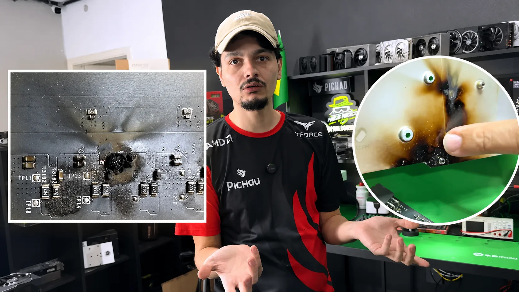 Владеете RTX 4060 от Gigabyte? Ваша карта в зоне риска

Бразильские ремонтники Пауло Гомес и Сид Нел