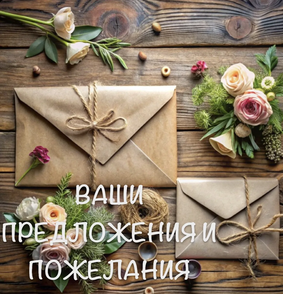 ВАШИ ПРЕДЛОЖЕНИЯ И ПОЖЕЛАНИЯ💌
