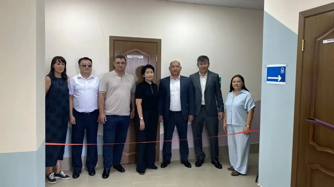 Сегодня в поселке Эвдык состоялось торжественное открытие нового кабинета по предоставл...