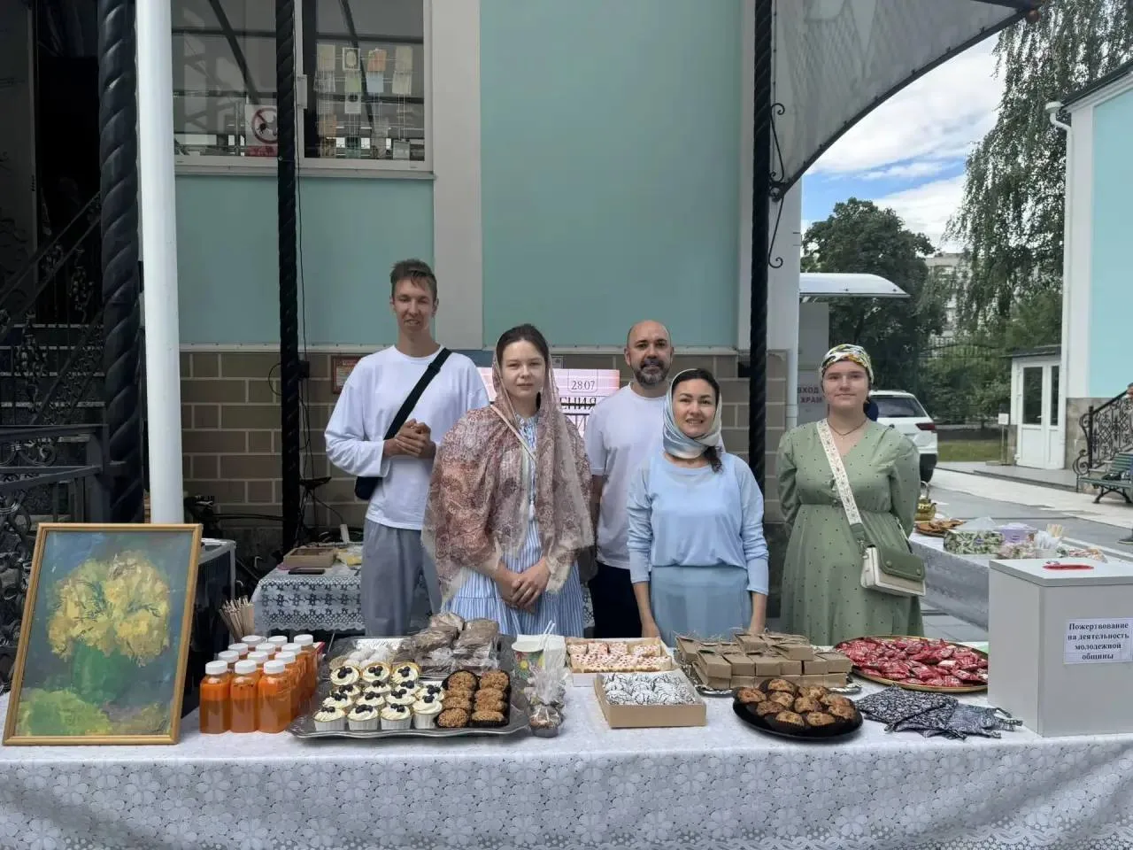 ✨В это воскресенье состоялась теплая встреча молодежки с нашим настоятелем!