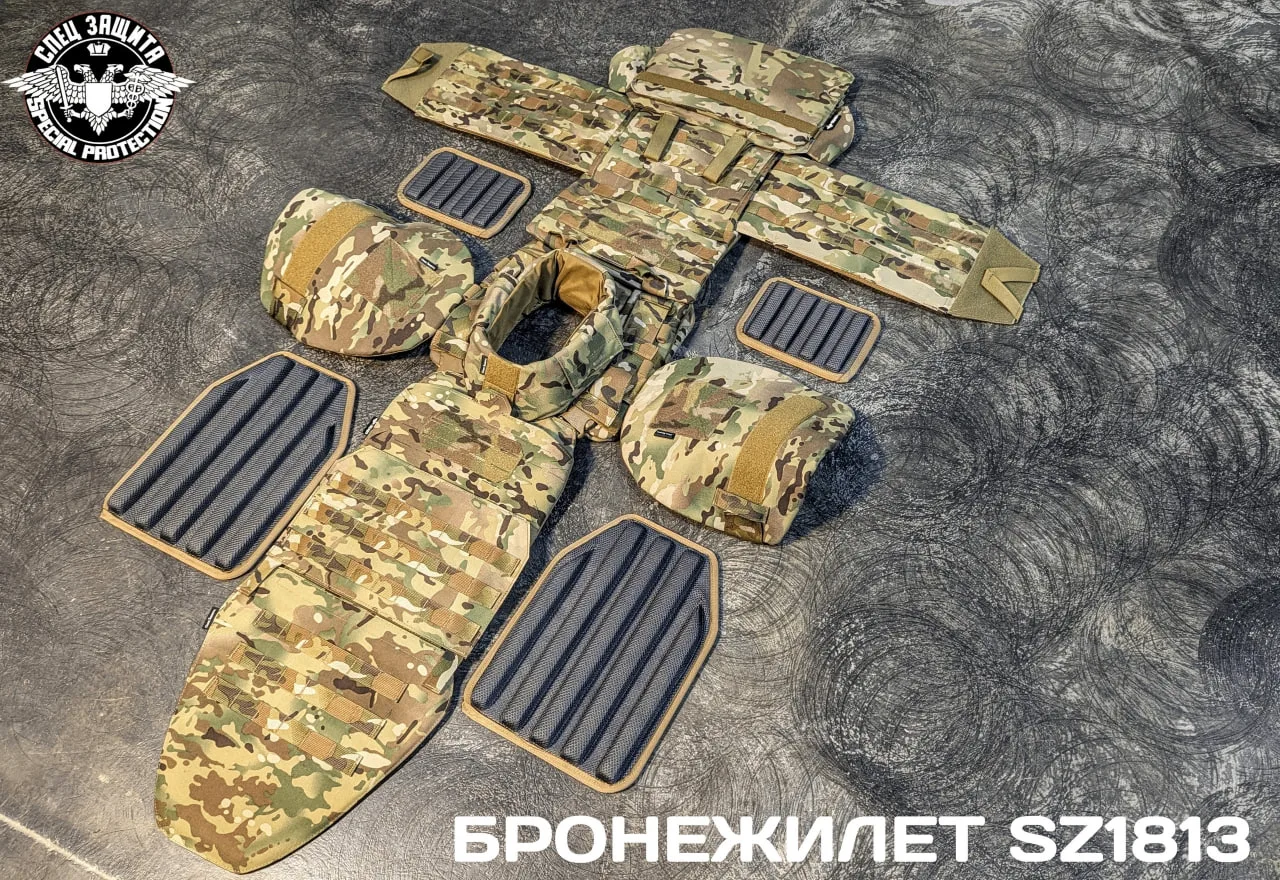 Бронежилет SZ1813 Бр5 комплект"
Цена 127 500 рублей
Модульный, тактико-штурмовой комплект с дополнит