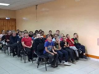 22 сентября в школе прошла встреча обучающихся 5–9 классов с ВРИО начальника отделения ...