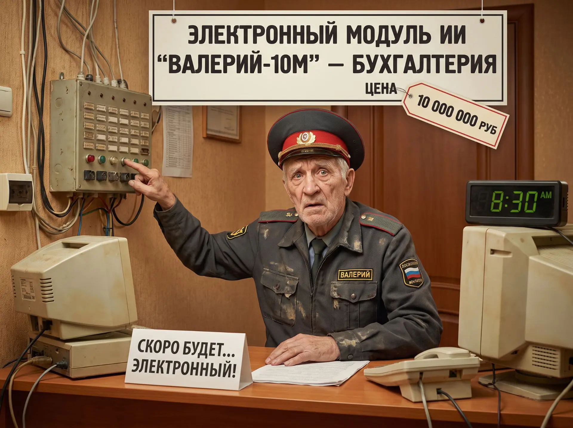 Охранник Валера, включающий по расписанию каждый день звонки в школе, не знает, что по ...