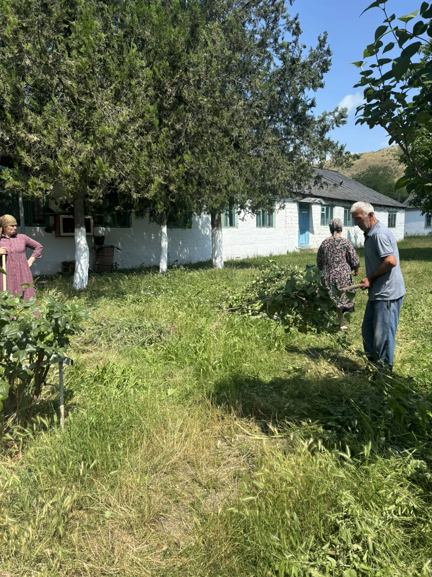 11.07.2026 г. Субботник по уборке территории школы и прилегающей к ней территории. В субботнике прин