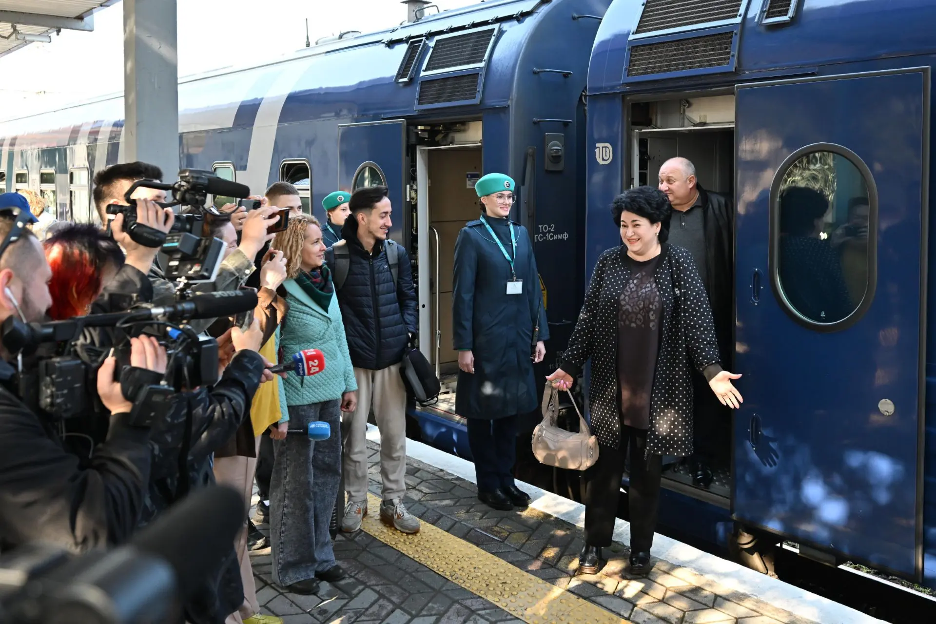 🚂«Таврия» перевезла 25-миллионного пассажира  Сегодня поезда «Таврия» достигли знакового рубежа — 25