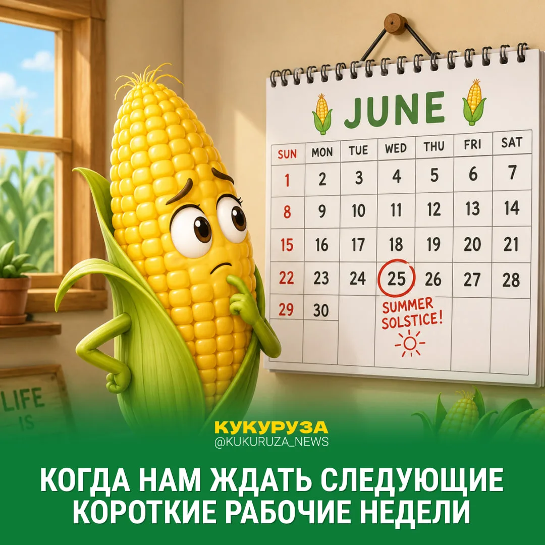 А че, когда теперь сокращенные рабочие недели будут?

Почти через полгода, друзья. Первая сокращенна