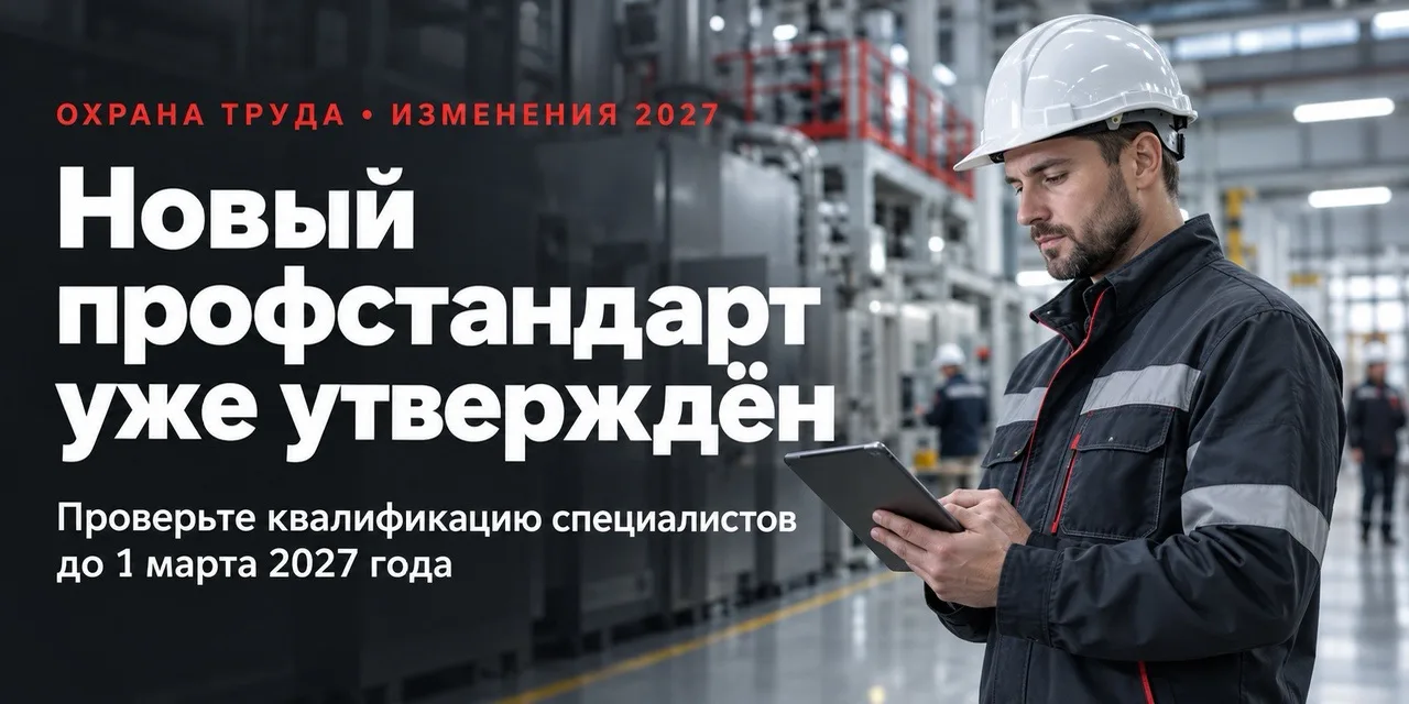 С 1 марта 2027 года начнёт действовать новый профстандарт «Специалист в области охраны ...