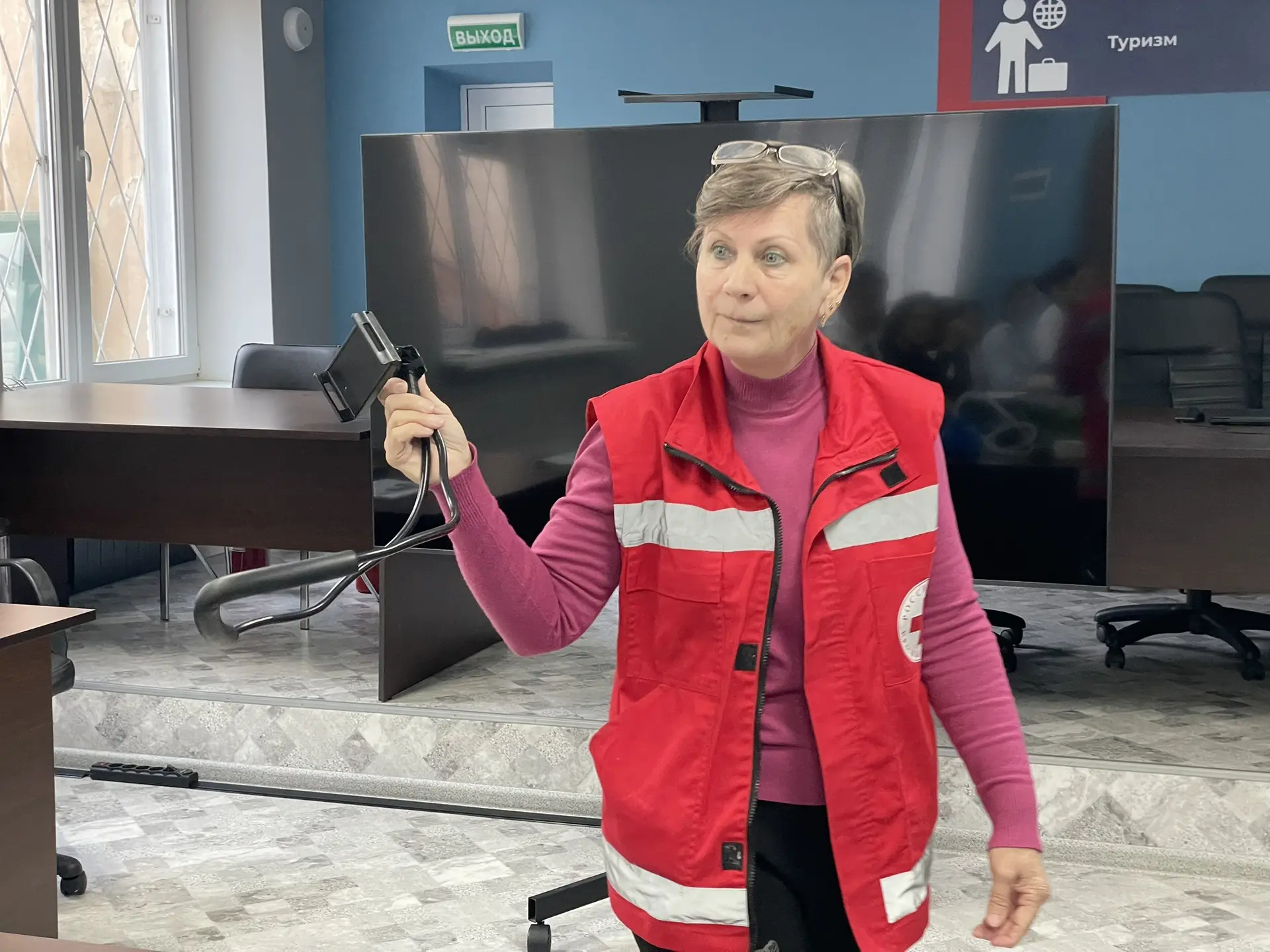 ✨ Когда простые вещи делают жизнь доступнее

Вчера к нам в техникум приезжала Ирина Вячеславовна — п