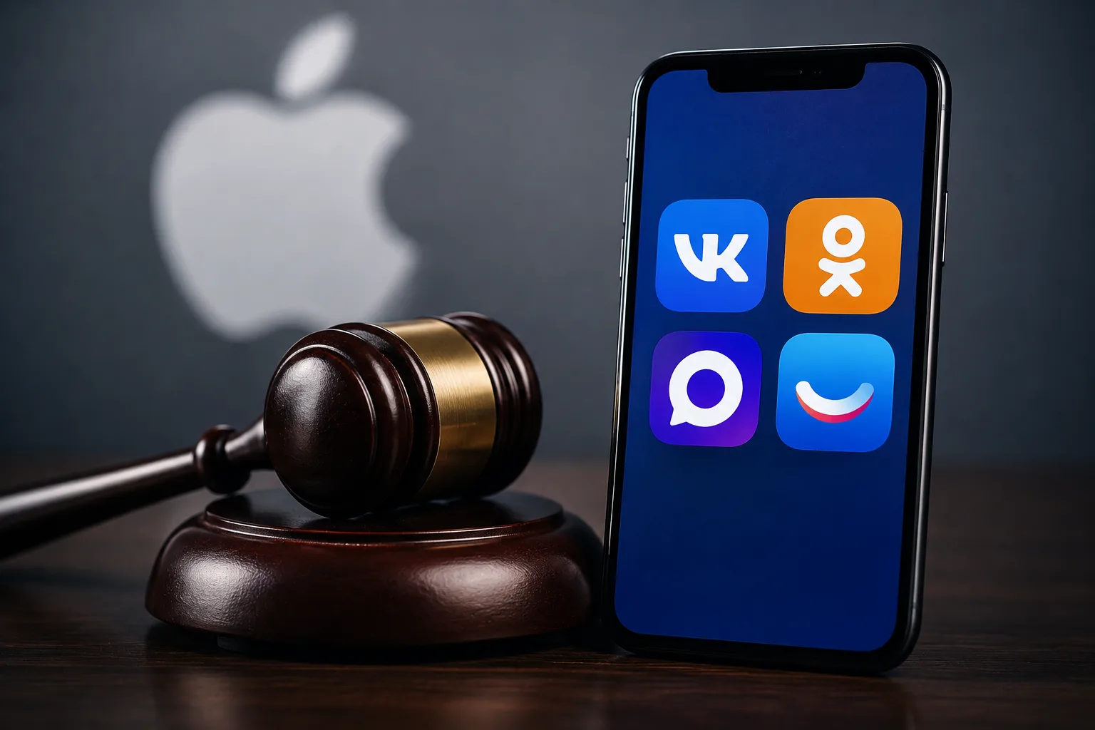 VK подала в суд на Apple из-за удаления приложений из App Store