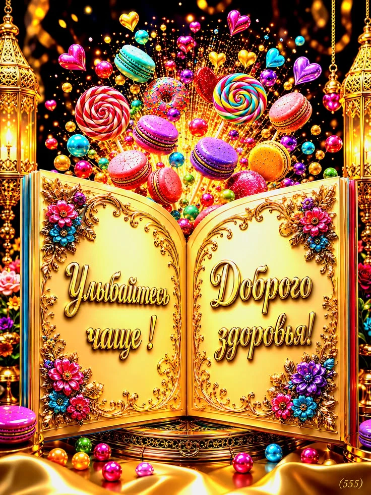 🥰 Оставляйте реакции, если понравилась открытка и делитесь с близкими ❤