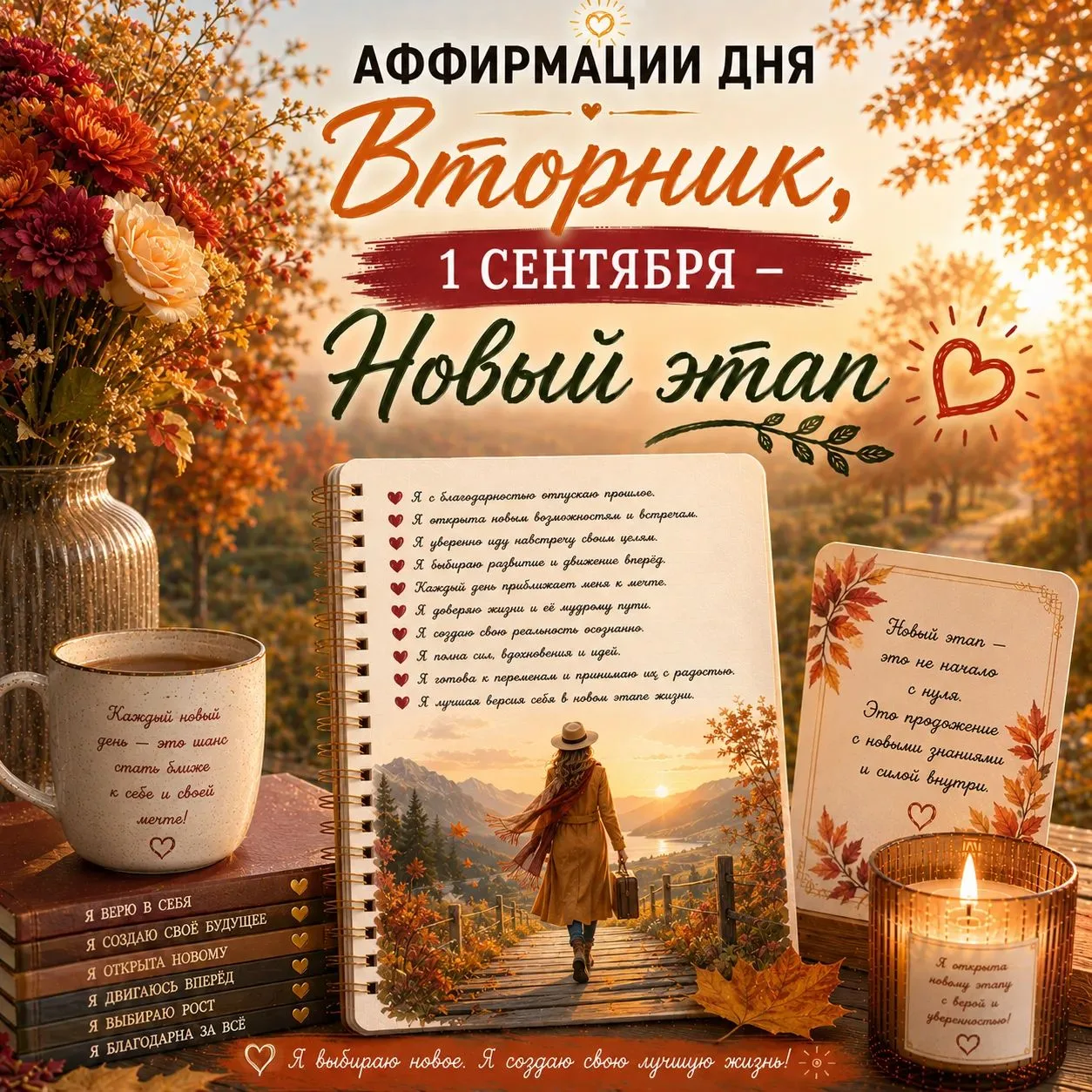 🔥 Аффирмации дня