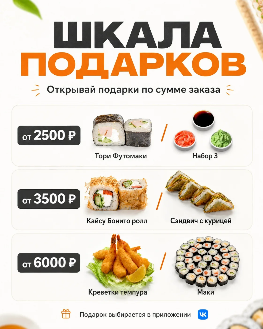 🎁 Шкала подарков в приложении!