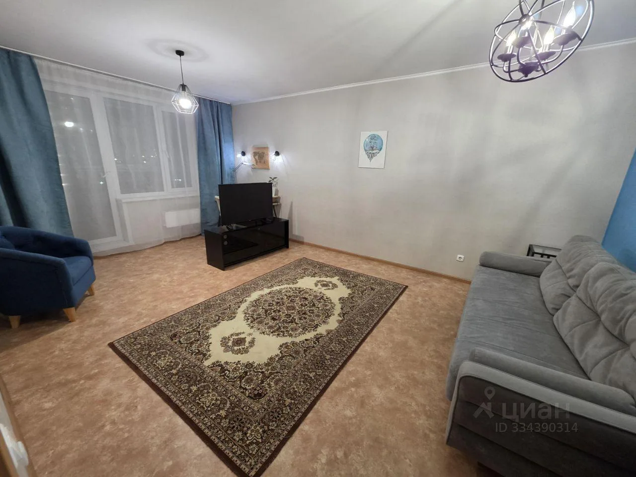 Сдам без посредников: 2-комнатная квартира, 56м²