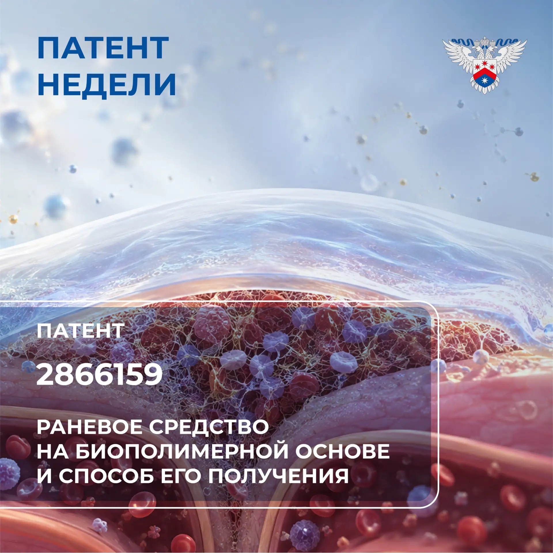 Российские ученые создали кровеостанавливающий биополимер, применимый в экстремальных у...