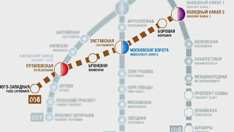 Коричневая ветка метро будет полностью беспилотной
