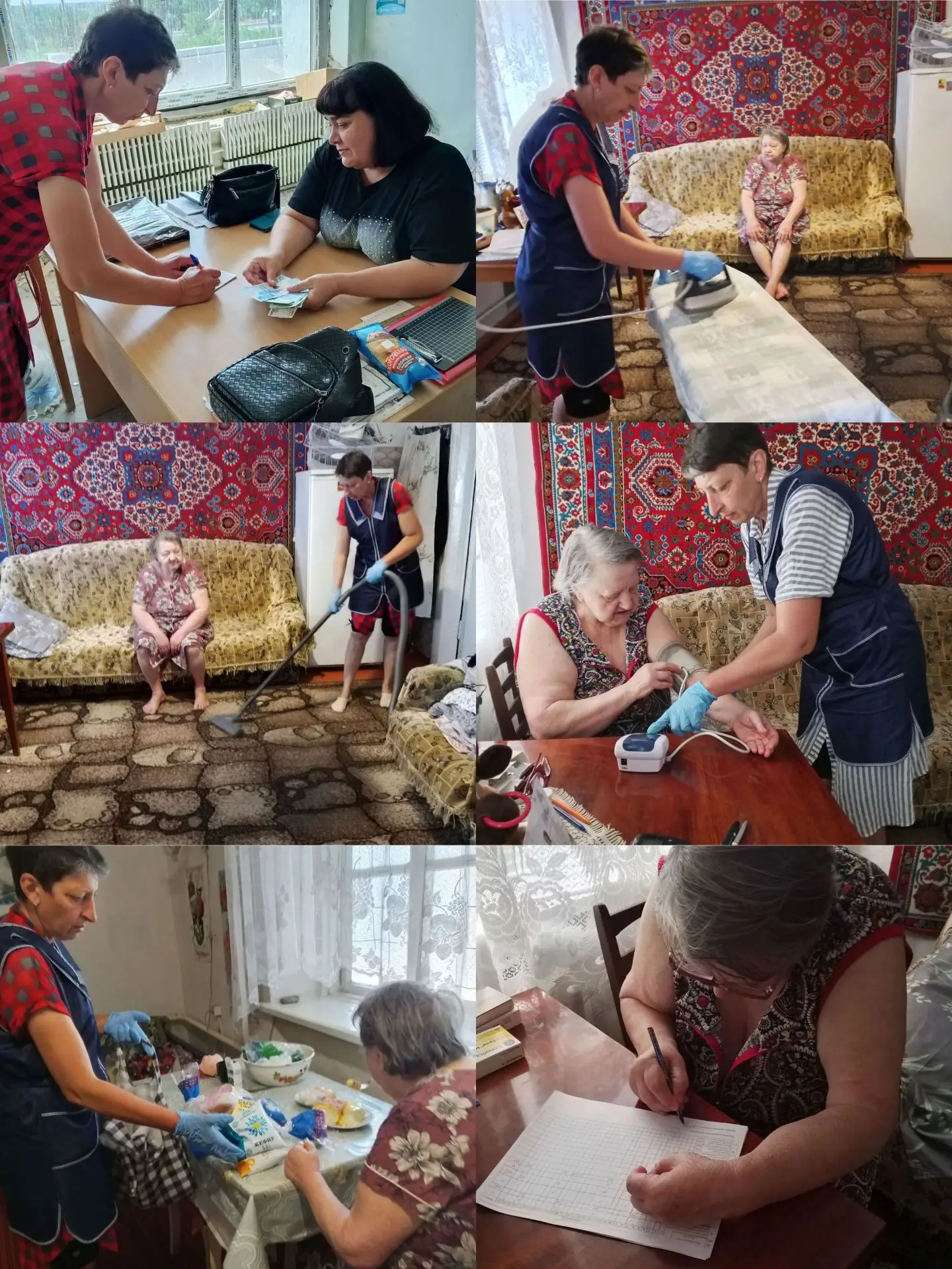 Ежедневно рабочий день социального работника начинается в 8 часов утра. График посещени...