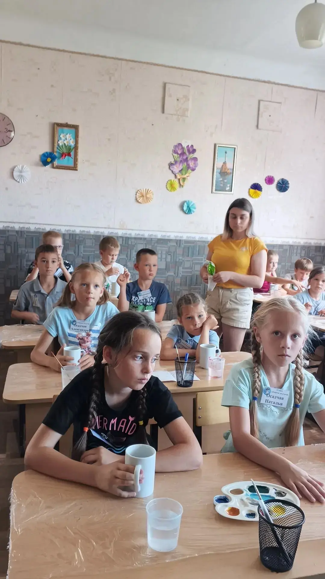 Насыщенный день в лагере: творчество, спорт и патриотизм