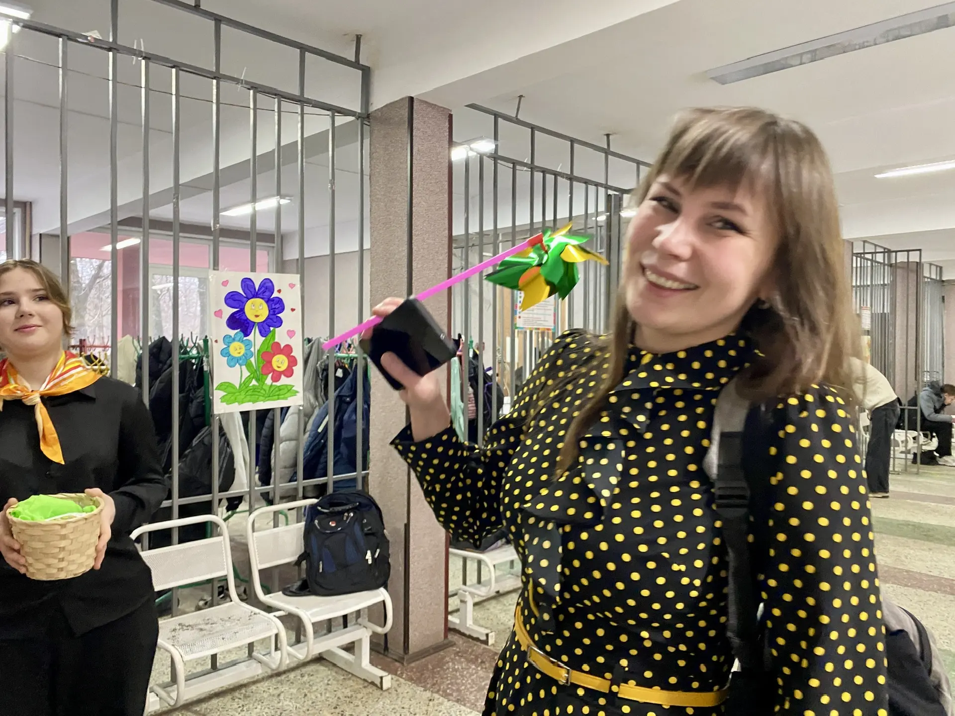 🌼🪻💐🌷🌺🌹Сегодня, в преддверии праздника, Совет обучающихся нашей школы устроил яркую и тёплую встречу 