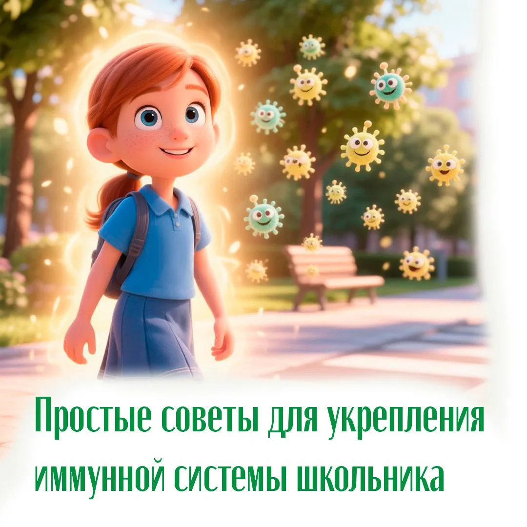 Как укрепить иммунитет школьника? ☀