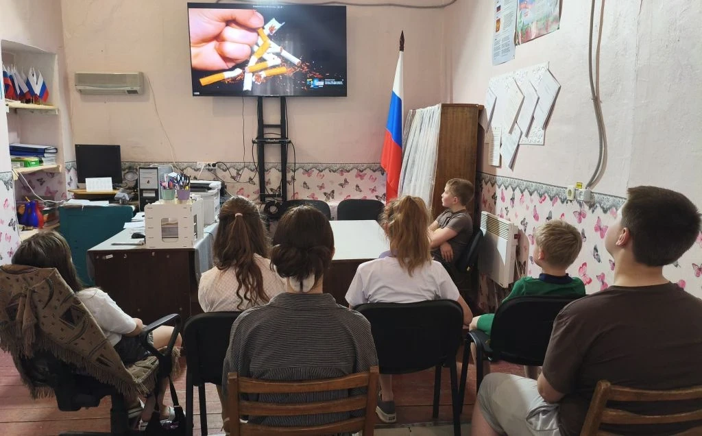 29.05.2026г.
«Сумей сказать - нет!» - просмотр видеоматериала к Всемирному Дню без табака.
   Целью 