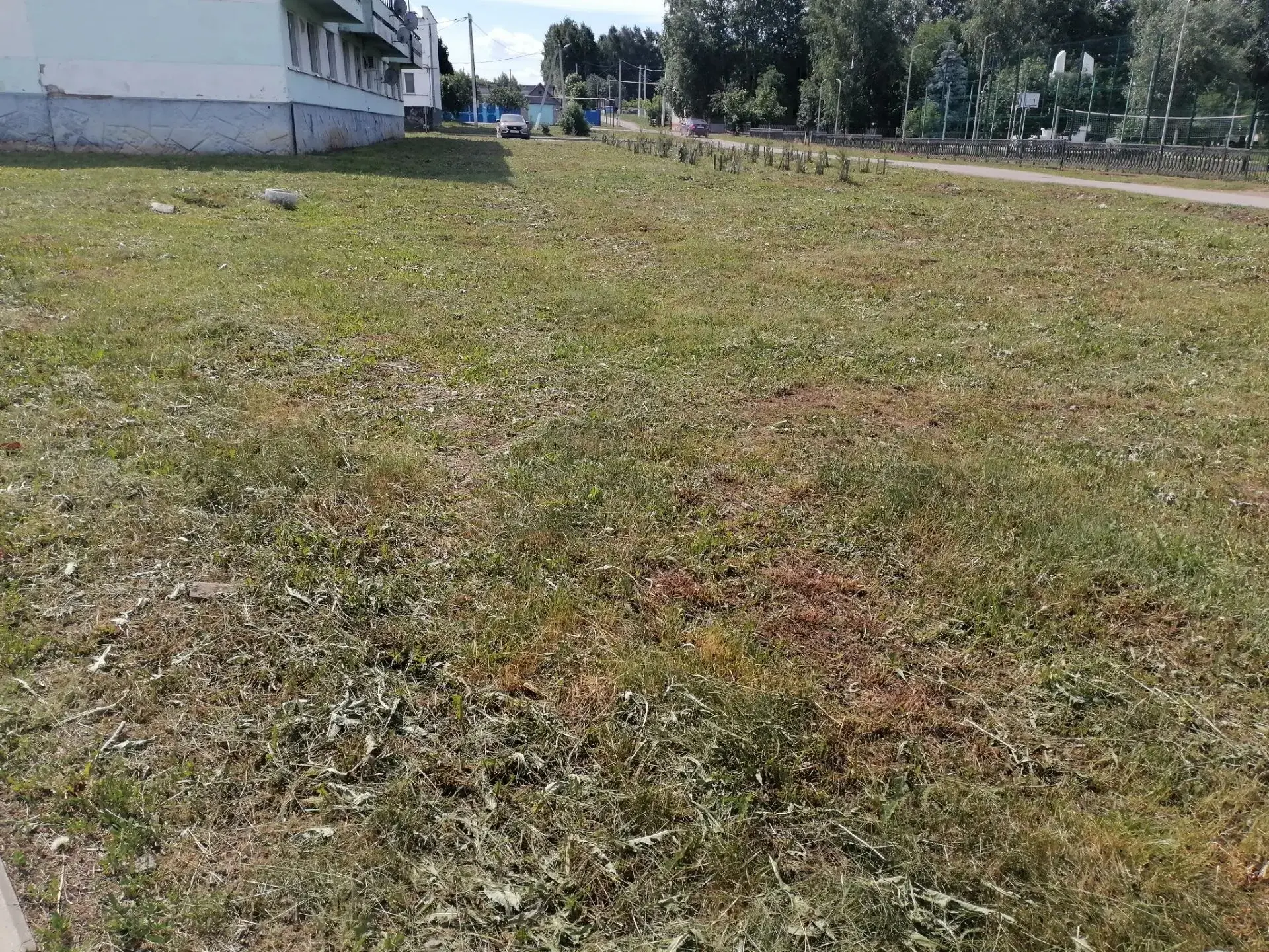 с.Бурды покос травы закончили