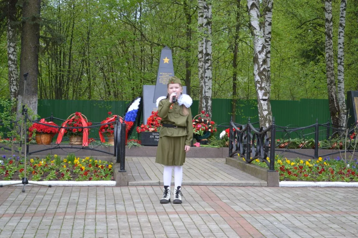💥Сегодня, 9 Мая, в мкрн.Хлебниково был дан старт торжественных мероприятий, приуроченных к 81-й годо