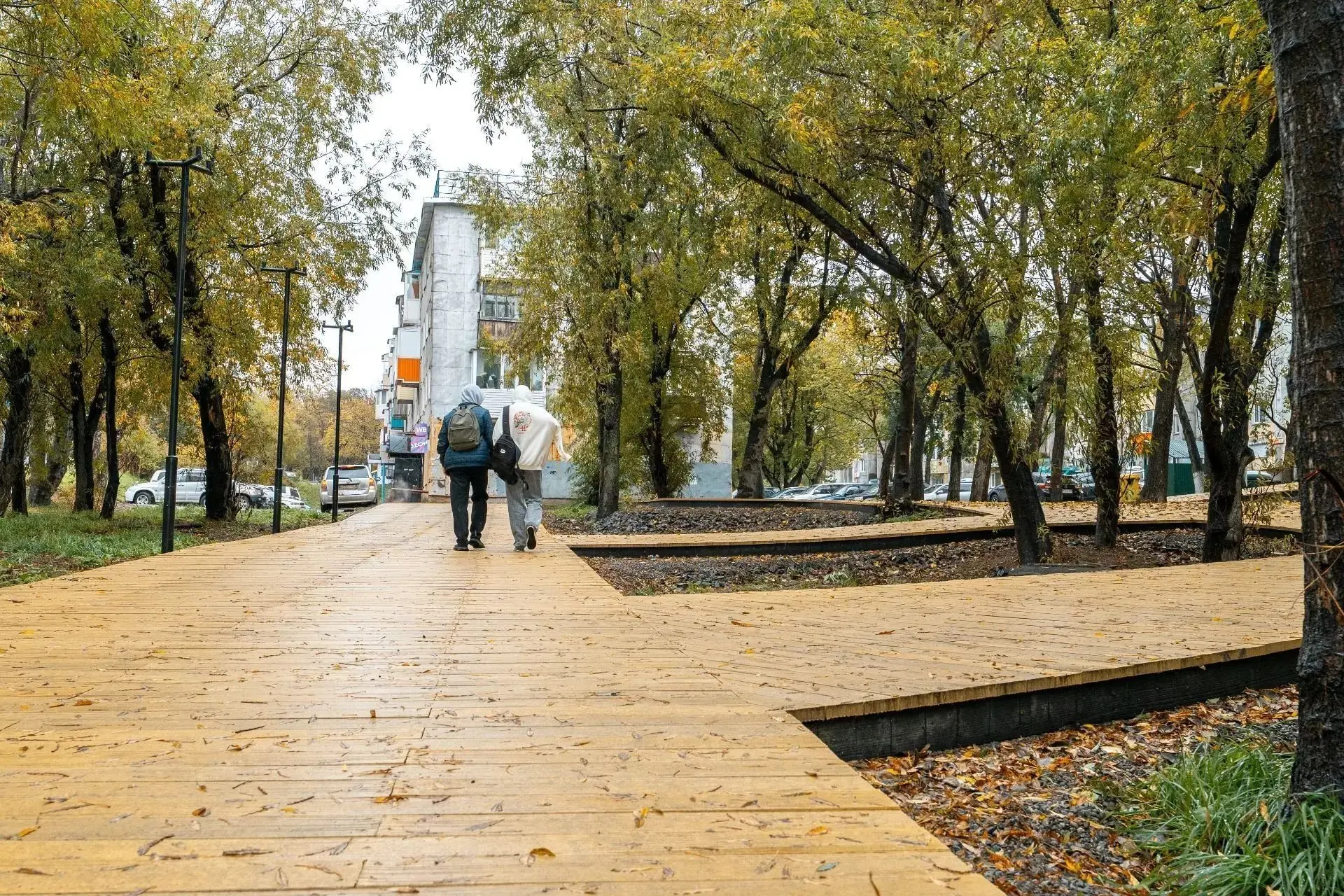 🛠 На Пограничной почти готов новый пешеходный маршрут