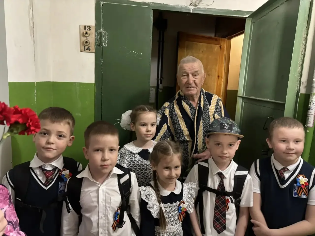 Лицеисты рядом с теми, кто помнит войну не по фильмам 🕯  «Дети войны» — у них за плечами голод, холо