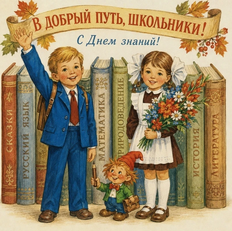 Хоть у нас пока не школа,
