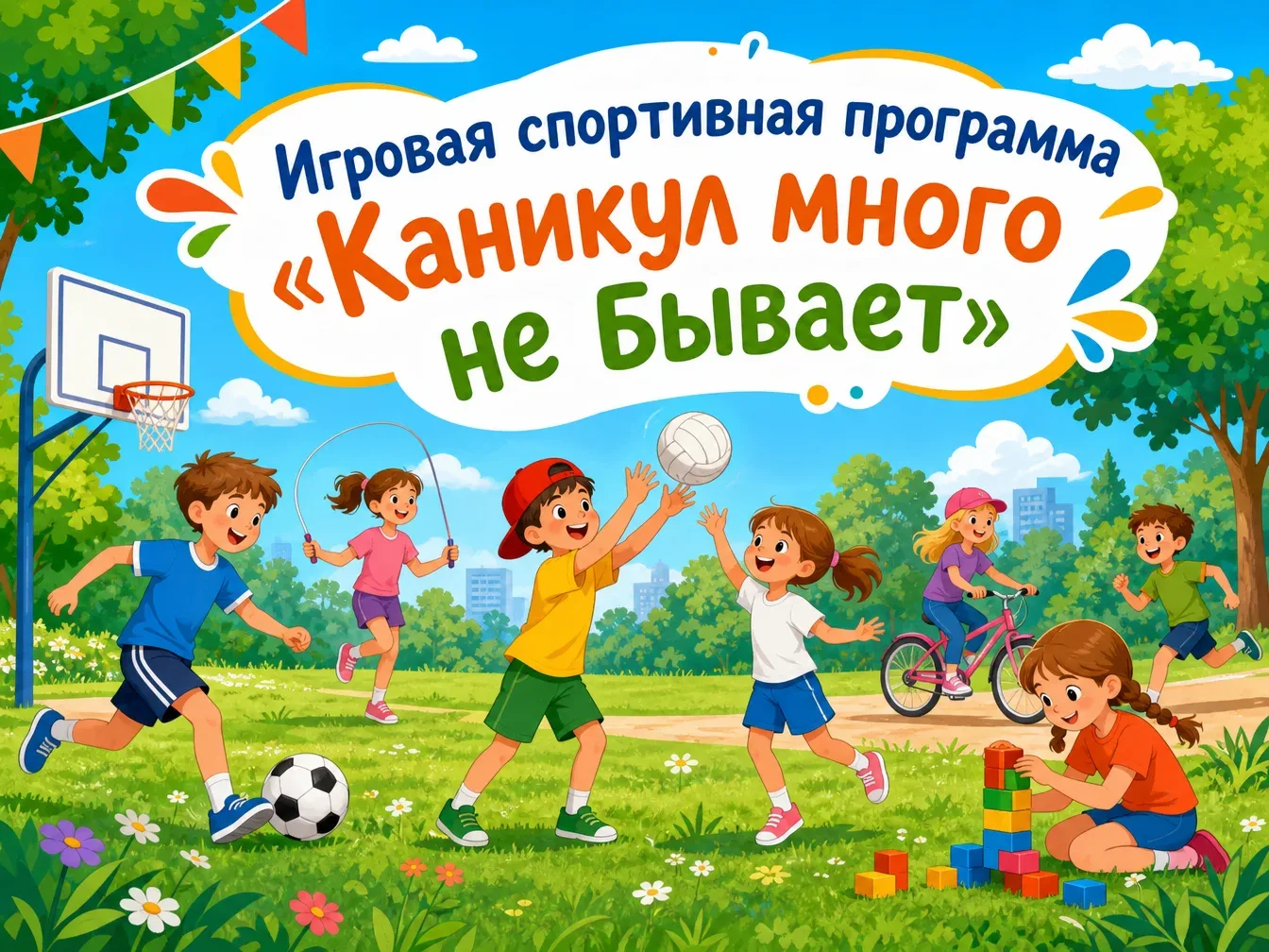 Хотите, чтобы каникулы прошли весело, активно и с пользой? Тогда ждём вас 15 июля в 12:...