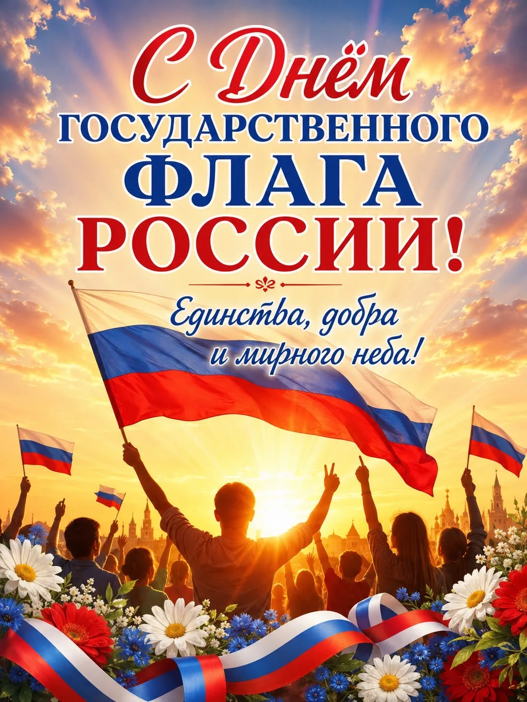 С Днём Государственного флага Российской Федерации!🇷🇺