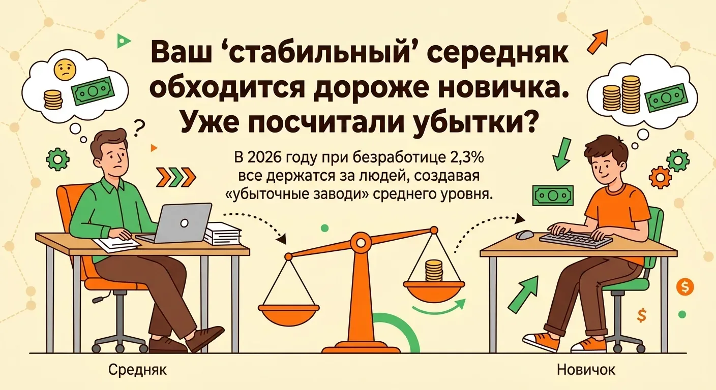 💸 Самые дорогие убытки сидят в штате

📉 Ваш «стабильный» середняк обходится дороже новичка
В 2026 