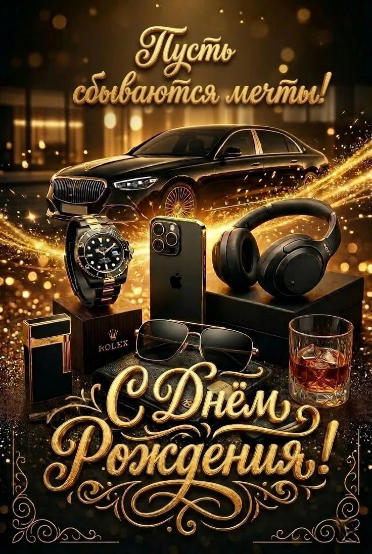 Поздравляем с Днём рождения! 🎂🎁