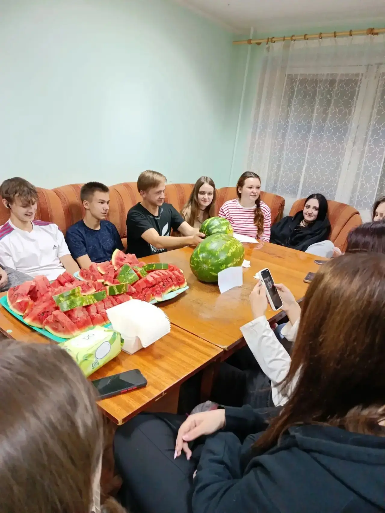 30 сентября в общежитии прошёл «Арбузник» 🍉