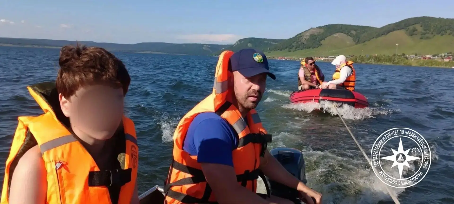 На Нугушском водохранилище спасатели помогли туристам из Московской области