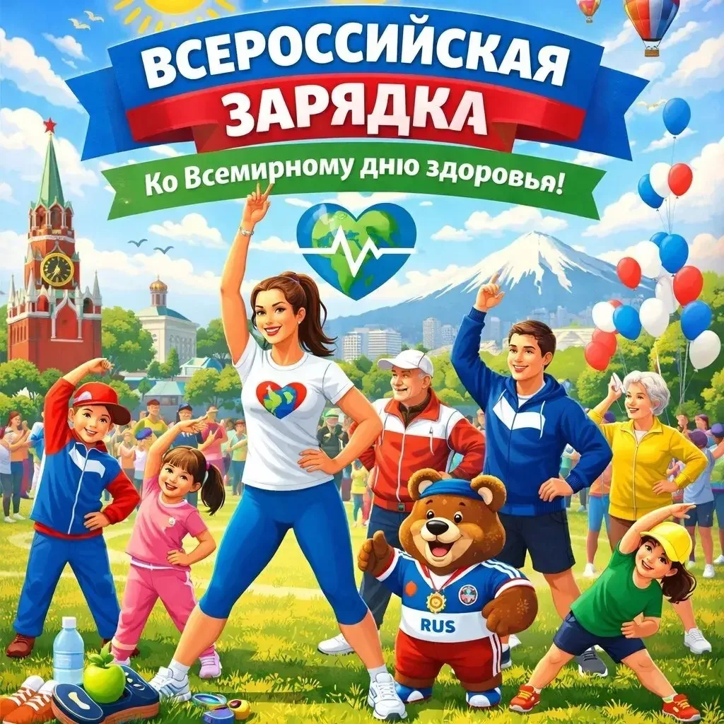 Ежегодно 7 апреля, по всей планете стартуют мероприятия, посвящённые ВСЕМИРНОМУ ДНЮ ЗДО...
