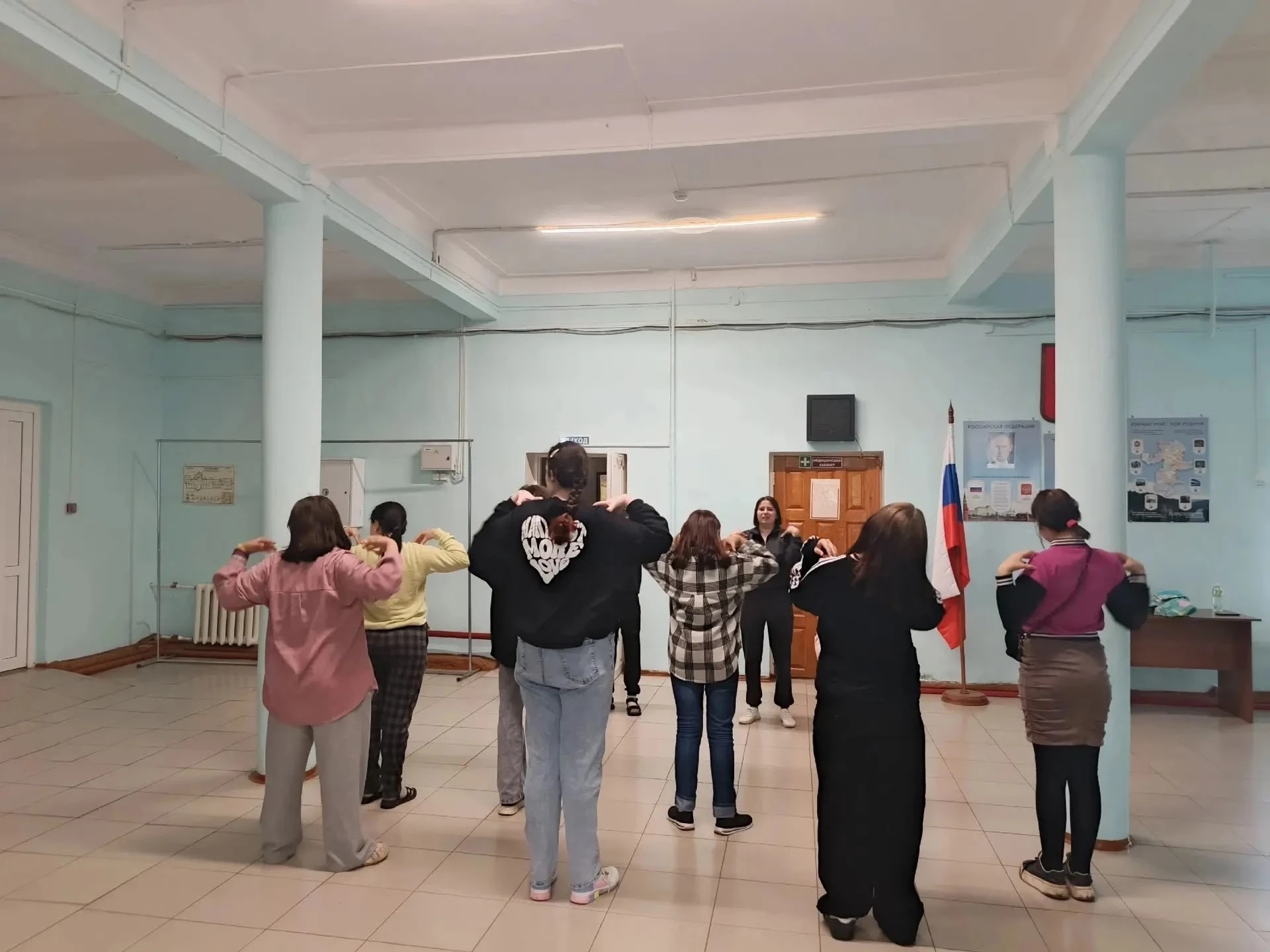 Четвертый день пришкольного лагеря