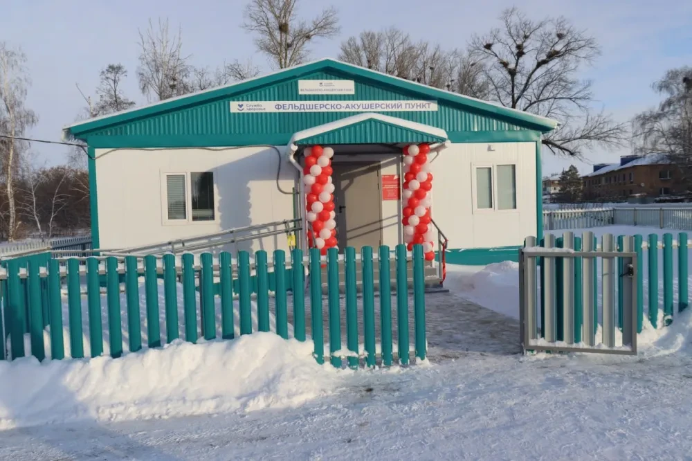 Новый ФАП открылся в Оренбургской области.  В рамках реализации регионального проекта «Модернизация 