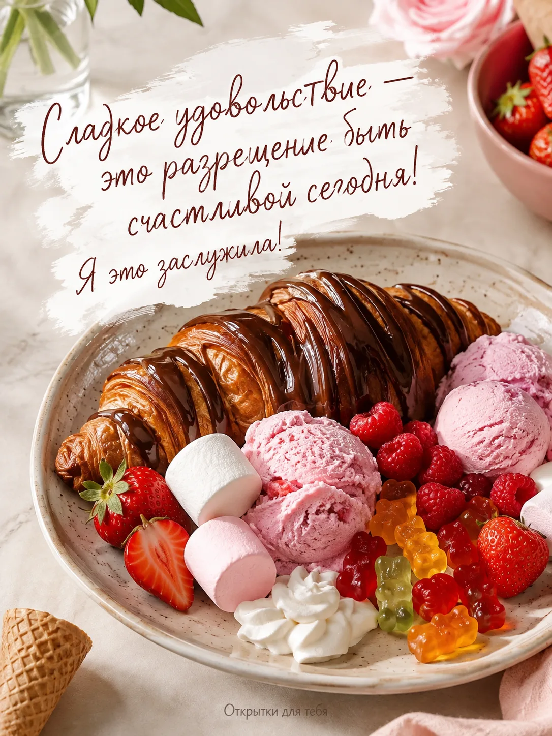 ОТКРЫТКА ДЛЯ ТЕБЯ⁠💌