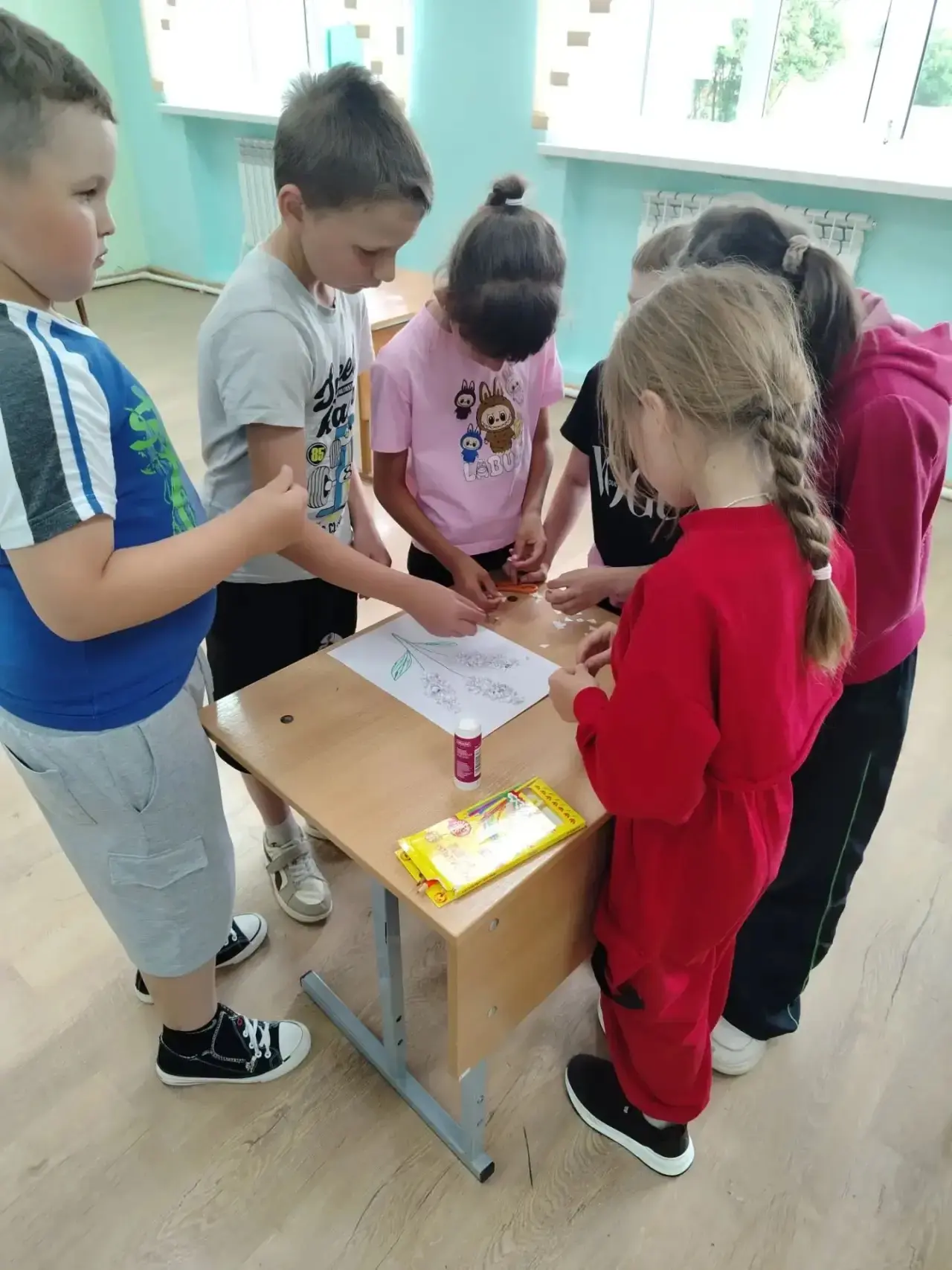 Сегодняшний день в пришкольном оздоровительном лагере "Кояшкай" прошел под знаком весел...