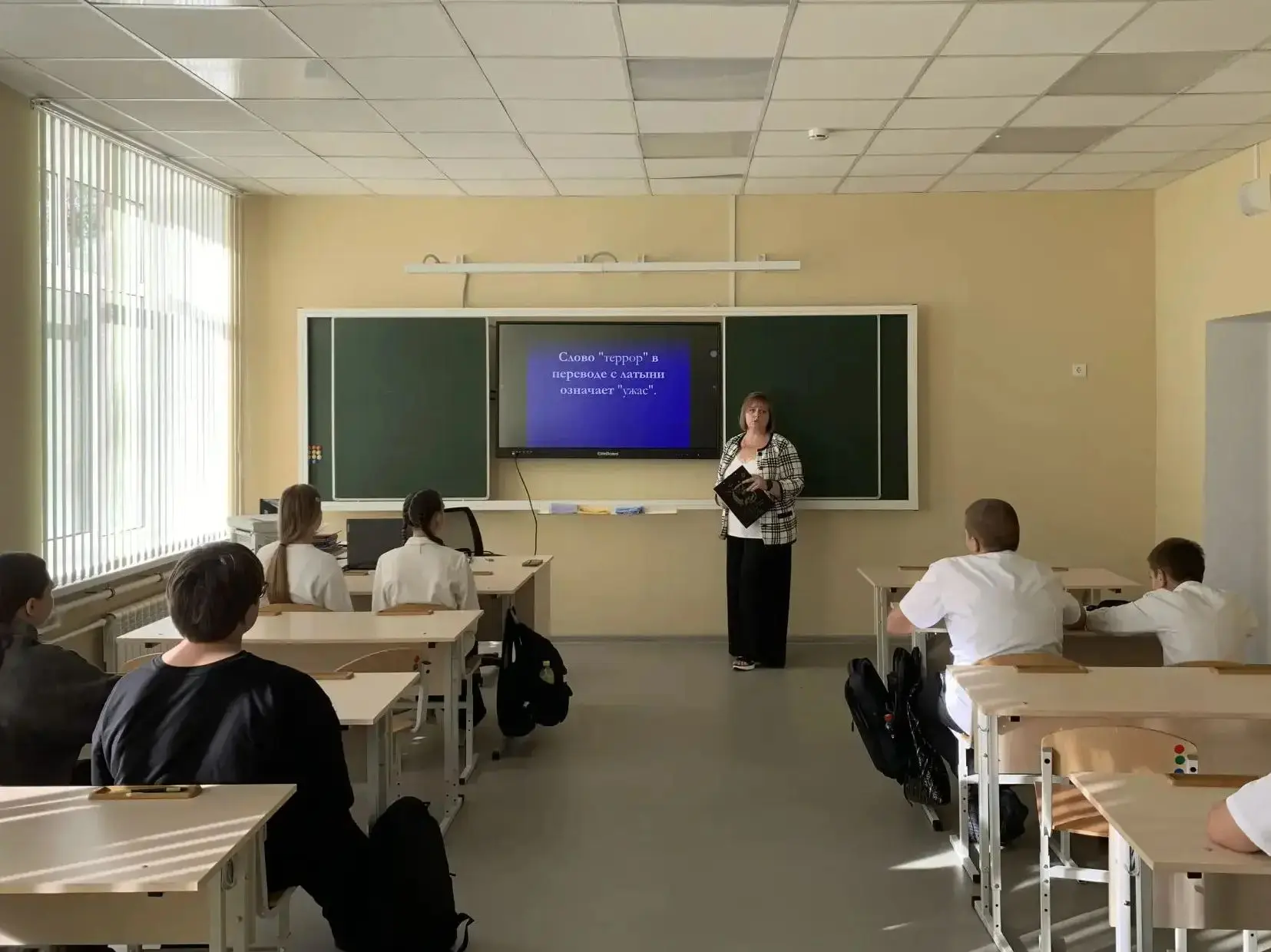 3 сентября, в День солидарности в борьбе с терроризмом, для обучающихся 7 класса было п...