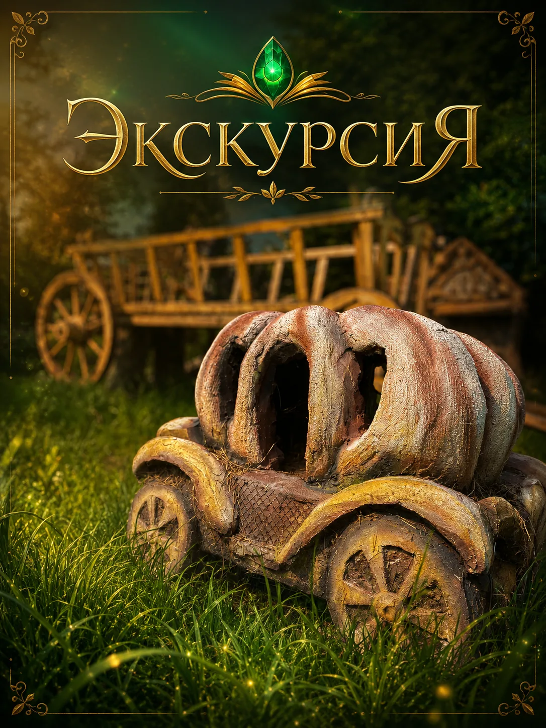 Когда-то люди собирались у огня и рассказывали сказки 🔥

Теперь для этого есть сказочный парк.

На 