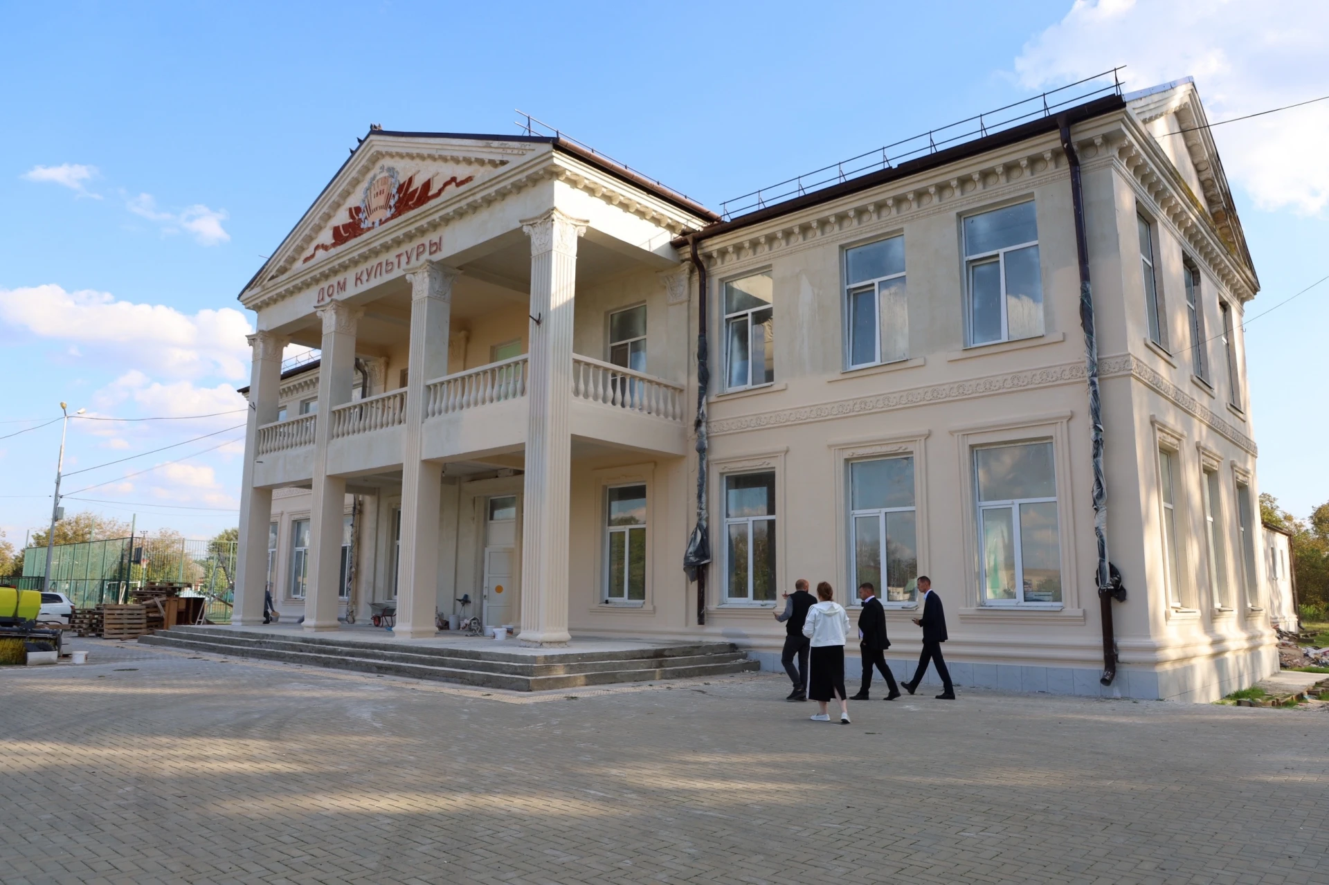 Ремонт Дома культуры в Батуринской снова проверили на месте